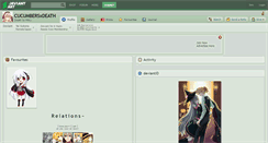 Desktop Screenshot of cucumbersxdeath.deviantart.com