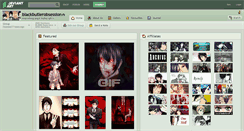 Desktop Screenshot of blackbutlerobsession.deviantart.com