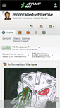 Mobile Screenshot of mooncalled-whiterose.deviantart.com