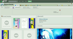 Desktop Screenshot of nekoecchihentai.deviantart.com