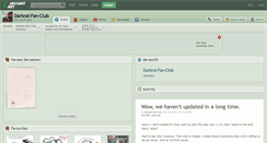 Desktop Screenshot of darkrai-fan-club.deviantart.com