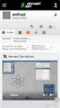 Mobile Screenshot of enfrost.deviantart.com