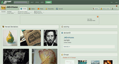 Desktop Screenshot of jmdvirtuoso.deviantart.com