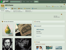 Tablet Screenshot of jmdvirtuoso.deviantart.com