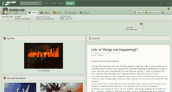 Desktop Screenshot of michiko160.deviantart.com