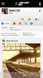 Mobile Screenshot of dash125.deviantart.com