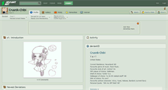 Desktop Screenshot of crusnik-chibi.deviantart.com