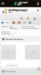 Mobile Screenshot of giraffeglompplz.deviantart.com