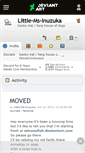 Mobile Screenshot of little-ms-inuzuka.deviantart.com