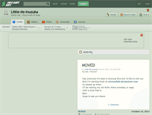 Tablet Screenshot of little-ms-inuzuka.deviantart.com
