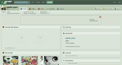 Desktop Screenshot of plastic-porn.deviantart.com