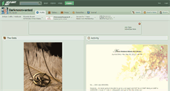 Desktop Screenshot of darkmoonwanted.deviantart.com