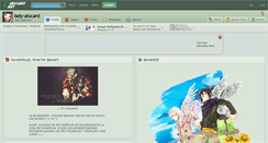 Desktop Screenshot of lady-alucard.deviantart.com