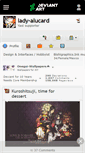 Mobile Screenshot of lady-alucard.deviantart.com