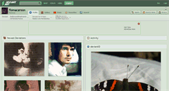 Desktop Screenshot of flomacaroon.deviantart.com