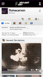 Mobile Screenshot of flomacaroon.deviantart.com