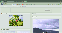 Desktop Screenshot of myroad.deviantart.com