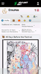 Mobile Screenshot of ensumas.deviantart.com
