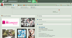 Desktop Screenshot of alecsultimate.deviantart.com