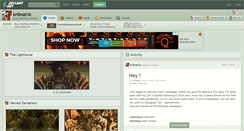 Desktop Screenshot of kr0mat1k.deviantart.com