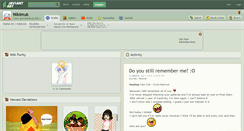 Desktop Screenshot of nikimuk.deviantart.com