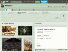 Tablet Screenshot of angut1935.deviantart.com