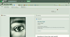 Desktop Screenshot of merciless-angel.deviantart.com