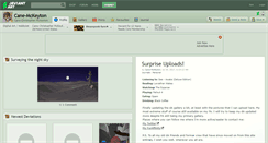 Desktop Screenshot of cane-mckeyton.deviantart.com