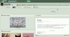 Desktop Screenshot of johnnycago.deviantart.com