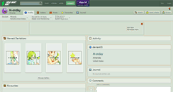 Desktop Screenshot of m-onday.deviantart.com