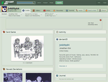 Tablet Screenshot of jwkirby64.deviantart.com