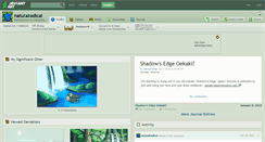Desktop Screenshot of naturalradical.deviantart.com