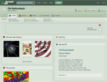 Tablet Screenshot of gh-buttonmash.deviantart.com