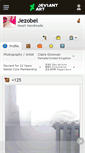 Mobile Screenshot of jezobel.deviantart.com