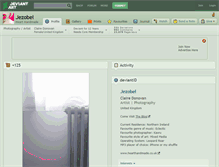 Tablet Screenshot of jezobel.deviantart.com