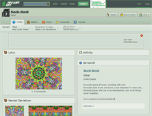 Tablet Screenshot of mook-mook.deviantart.com