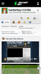 Mobile Screenshot of hunterboy123456.deviantart.com