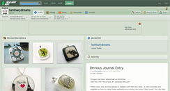 Desktop Screenshot of luminarydreams.deviantart.com