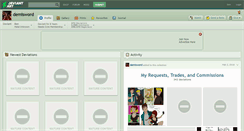 Desktop Screenshot of demisword.deviantart.com