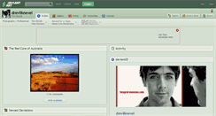 Desktop Screenshot of drevilknevel.deviantart.com