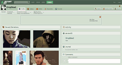 Desktop Screenshot of oropdead.deviantart.com