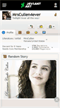 Mobile Screenshot of mrscullen4ever.deviantart.com