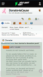 Mobile Screenshot of donate4acause.deviantart.com