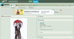 Desktop Screenshot of andretnk.deviantart.com