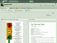 Tablet Screenshot of mavati-datisa.deviantart.com