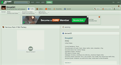 Desktop Screenshot of envysgirl.deviantart.com