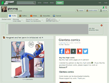 Tablet Screenshot of giorunog.deviantart.com