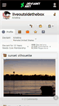 Mobile Screenshot of liveoutsidethebox.deviantart.com