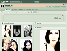 Tablet Screenshot of digitalia-shy.deviantart.com