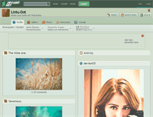 Tablet Screenshot of lintu-dot.deviantart.com